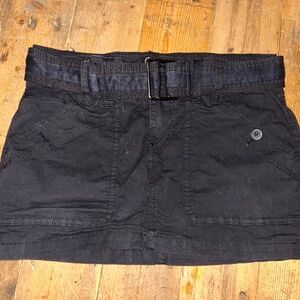 Black skirt from Garage